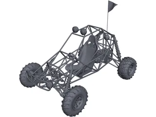 Sea Buggy CAD 3D Model