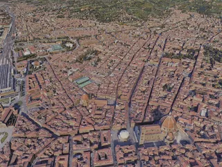 Florence City, Italy (2019) 3D Model