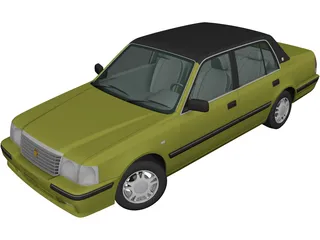 Toyota Crown Comfort (1995) 3D Model