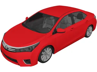 Toyota Corolla (2016) 3D Model