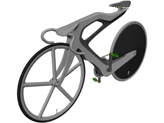 Road Bike Concept 3D Model 3D Preview