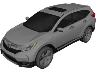Honda CR-V (2019) 3D Model