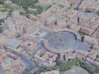 Vatican City, Rome, Italy (2019) 3D Model