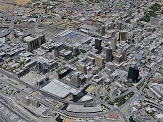 Cape Town City Bowl, South Africa (2019) 3D Model