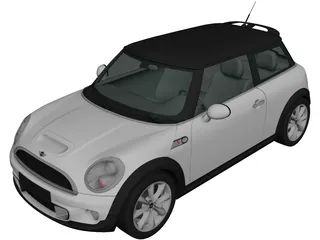 Mini Cooper S (2011) 3D Model