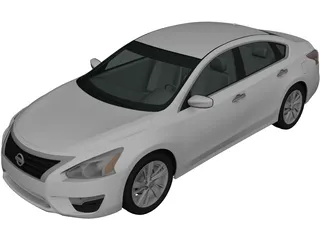 Nissan Altima (2013) 3D Model