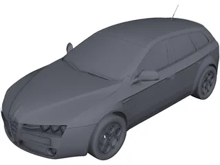 Alfa Romeo 159 SW 3D Model