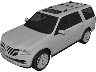 Lincoln Navigator (2015) 3D Model