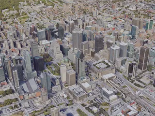 Montreal City, QC, Canada (2019) 3D Model
