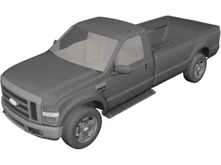 Ford F-150 Pickup 3D Model