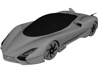 SSC Tuatara (2019) 3D Model