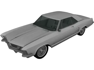 Buick Riviera (1963) 3D Model