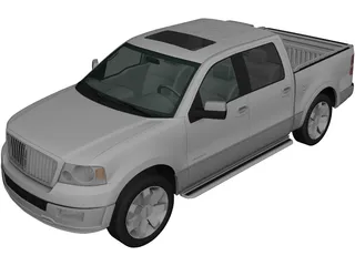 Lincoln Mark LT (2005) 3D Model