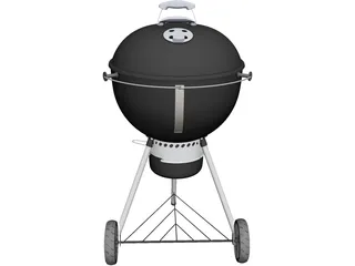 Grill CAD 3D Model