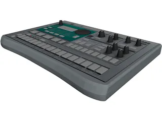 Korg Electribe 3D Model