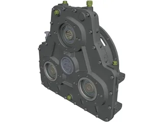 Stiebel A4373 Gearbox CAD 3D Model