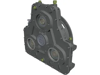 Stiebel A4373 Gearbox 3D Model