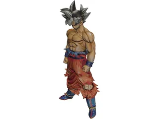 Goku Ultra 3D Model