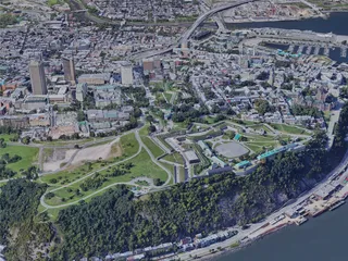 Quebec City, QC, Canada (2019) 3D Model