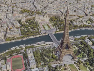 Paris City, France [53M] (2019) 3D Model