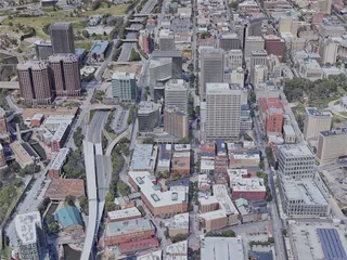 Richmond City, VA, USA (2019) 3D Model