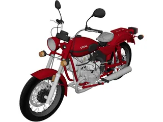 Ural Solo sT (2013) 3D Model