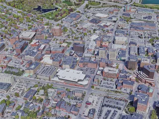 Portland City, ME, USA (2019) 3D Model