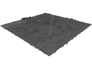 Toronto City Block 3D Model