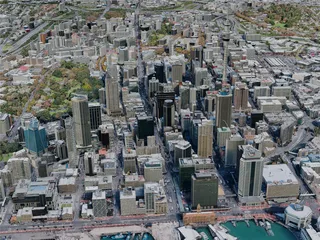 Auckland City, New Zealand (2019) 3D Model