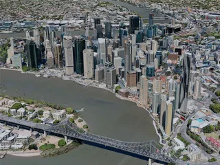 Brisbane City, Australia (2019) 3D Model