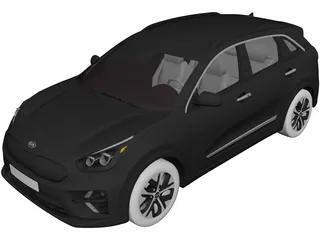 Kia Niro EV (2018) 3D Model