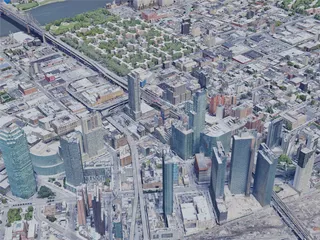 New York City, Queens, USA (2019) 3D Model