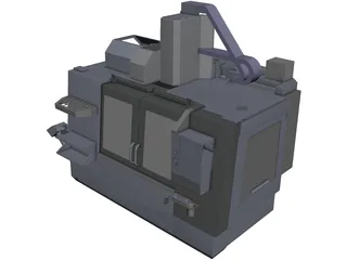 CNC Printer CAD 3D Model