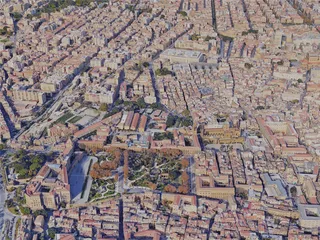 Palermo City, Italy (2019) 3D Model