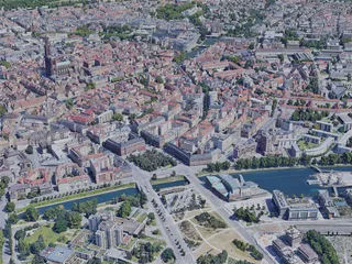 Strasbourg City, France (2019) 3D Model