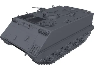 M113 APC1 3D Model