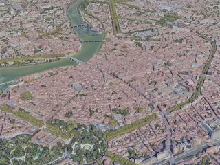 Toulouse City, France (2019) 3D Model