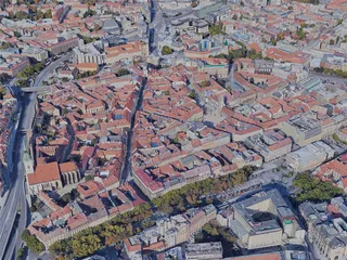 Bratislava City, Slovakia (2019) 3D Model