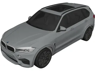 BMW X5M [F85] 3D Model