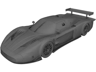 Maserati MC12 (2005) 3D Model