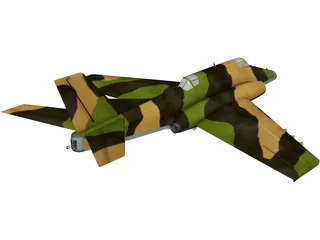 Ilyushin Il-102 3D Model 3D Preview