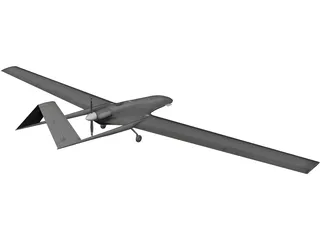 Bayraktar TB2 Tactical UAS 3D Model