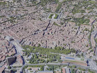 Montpellier City, France (2019) 3D Model