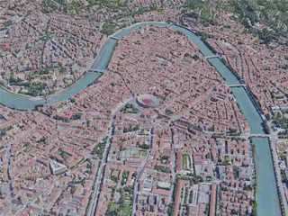 Verona City, Italy (2019) 3D Model