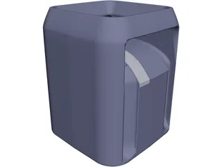 Gas Bottle 3D Model