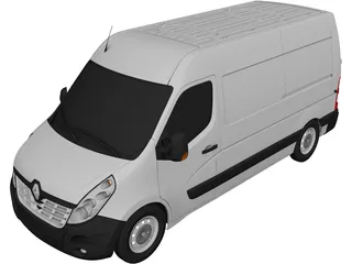 Renault Master (2017) 3D Model