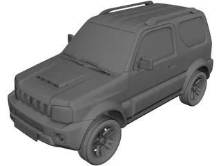 Suzuki Jimny (2013) 3D Model