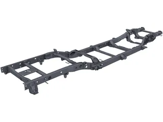 Chevrolet Silverado Frame (2005) 3D Model