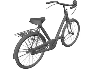 Bicycle 3D Model 3D Preview