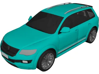 Volkswagen T-Cross (2019) 3D Model